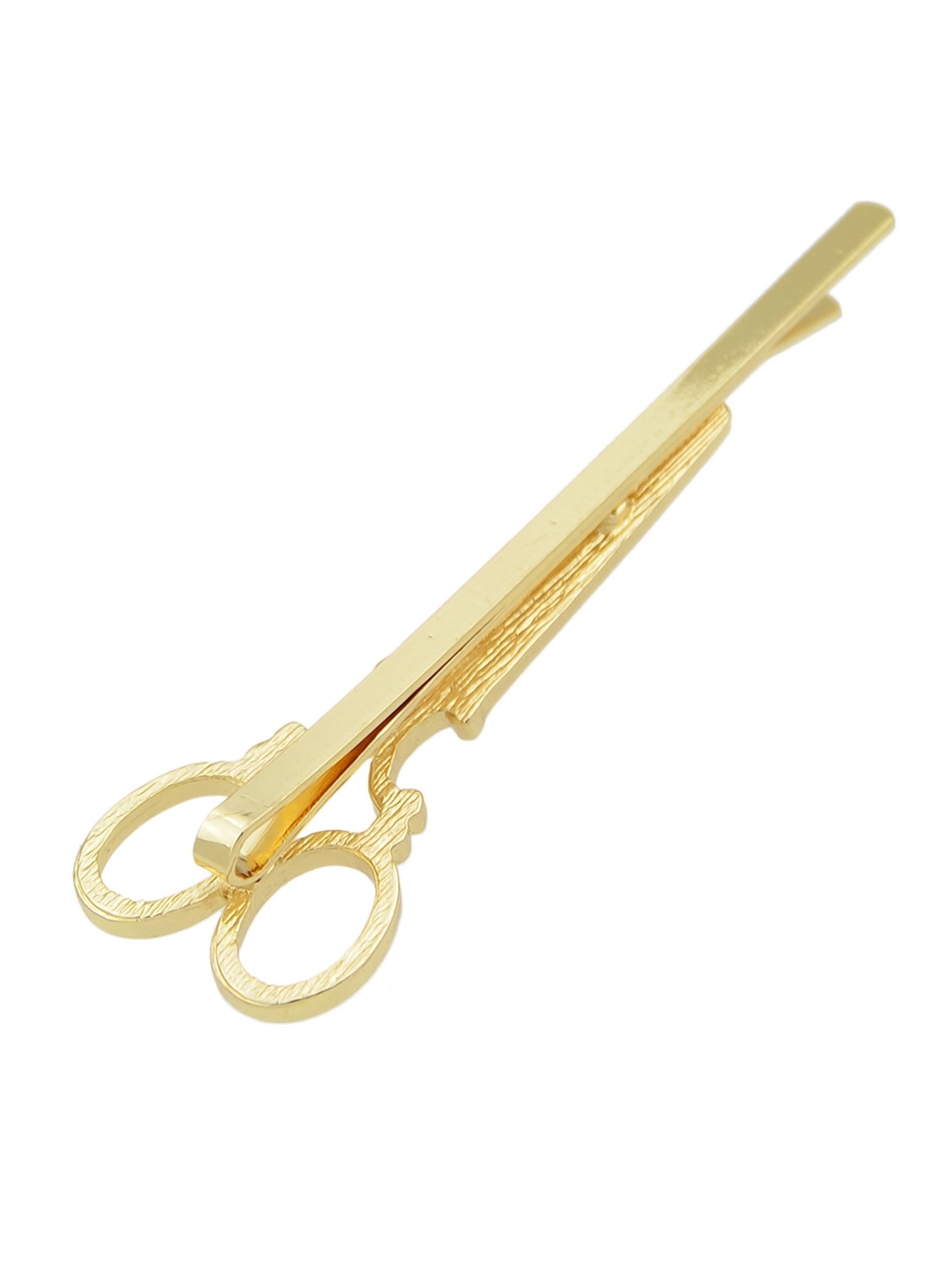 1pc Punk Gold Silver Scissors Hair Clips Barrette Women Fashion Hair Accessories